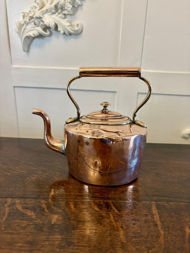 Antique George III Copper Kettle